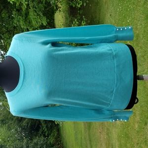 Talbots Pure Merino Wool Long Sleeve Sweater Size Small